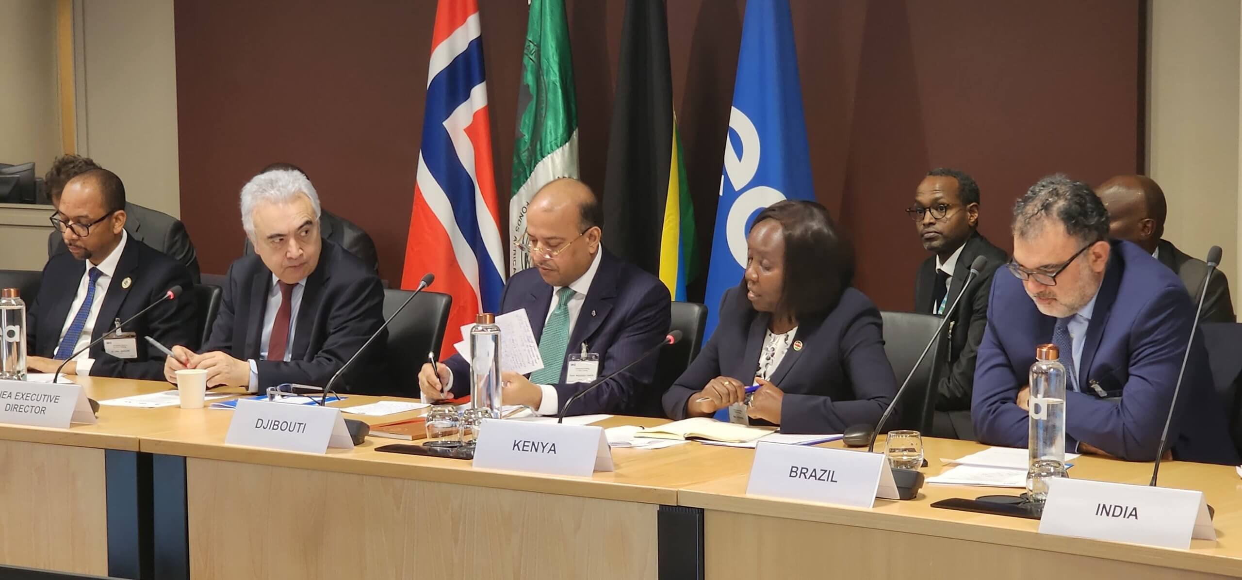 Amb. Cherwon Attends IEA’s Briefing On Upcoming Summit