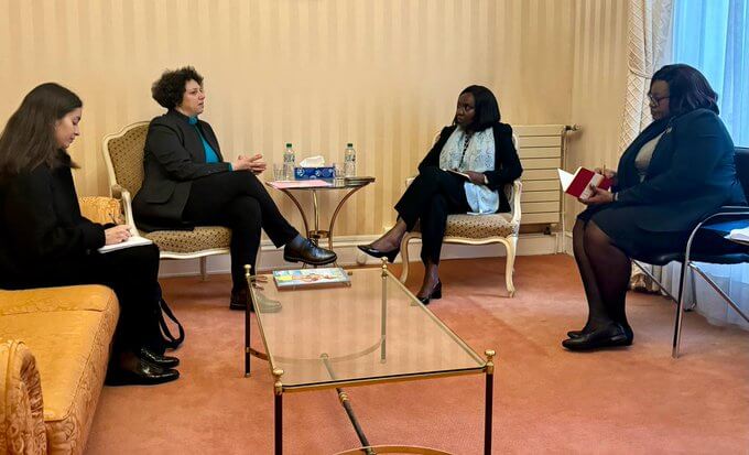 Meeting with Deputy Director General of Paris Peace Forum