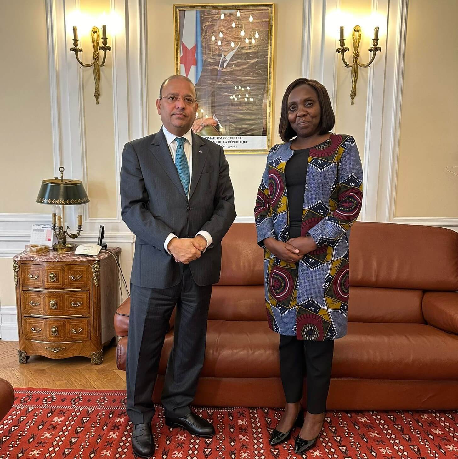 Courtesy Call African Dean of Ambassadors