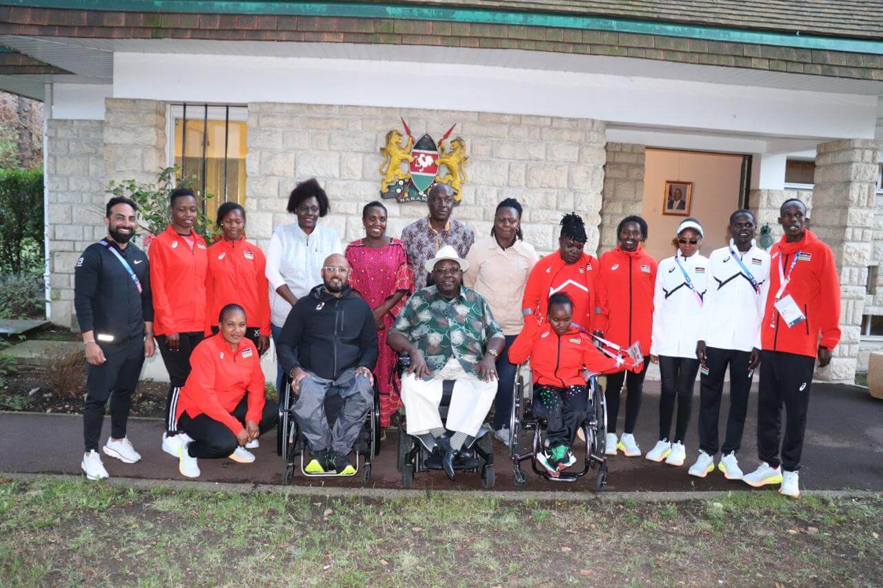 HOSTING OF THE KENYA PARALYMPIC TEAM