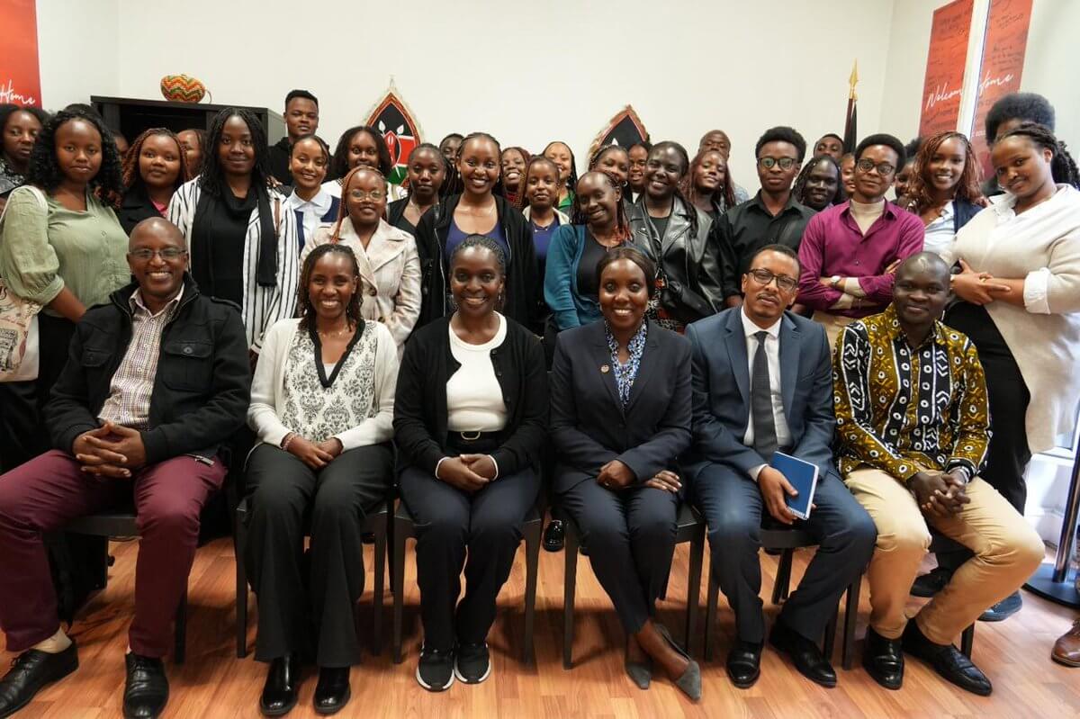 STRATHMORE UNIVERSITY PAYS A COURTESY CALL