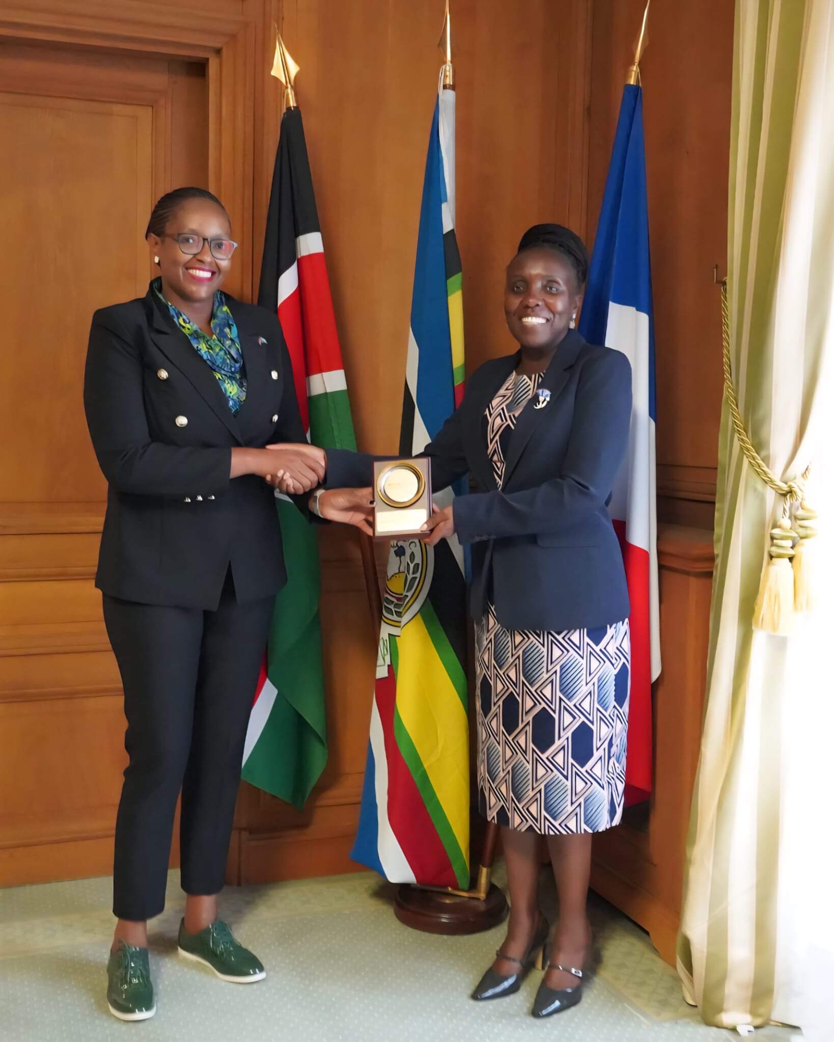 DELEGATION FROM IPOA PAYS COURTESY CALL