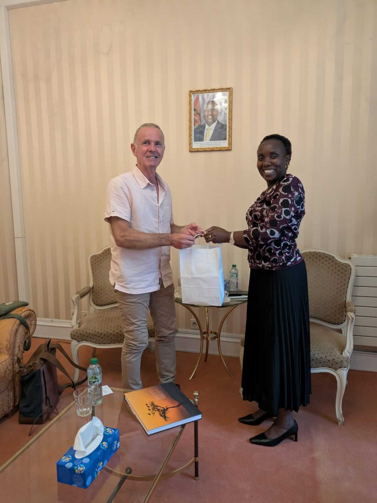 MEETING WITH FRENCH PHOTOGRAPHER