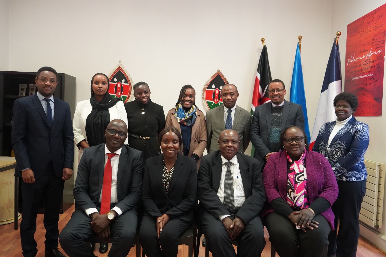 VISIT BY OFFICIALS FROM MINISTRY OF TOURISM & WILDLIFE